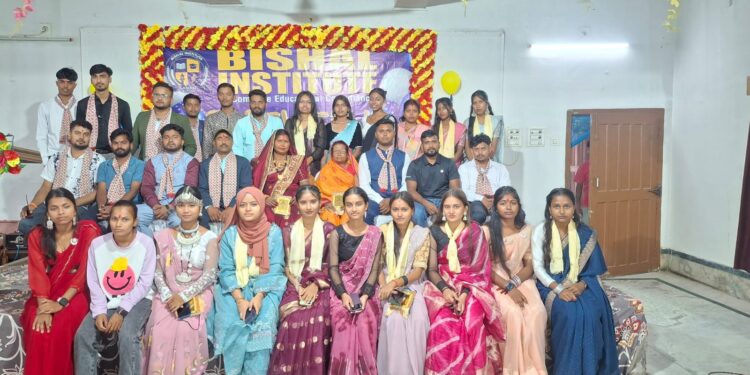 बिशाल इन्स्टिच्युट लहानद्वारा ब्रिज कोर्सका विद्यार्थीलाई भव्य बिदाइ कार्यक्रम सम्पन्न