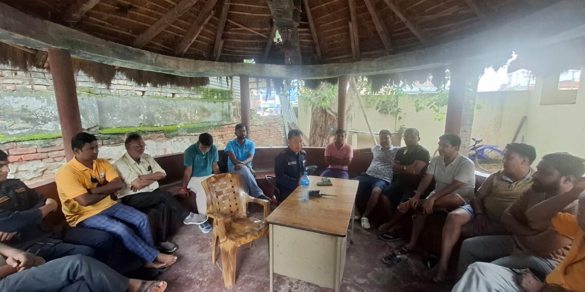 लहानमा शान्ति सुरक्षाको विषयमा उद्योग वाणिज्य संघ र प्रहरीले गरे समन्वय, टोल सुरक्षा समिति गठनको तयारी