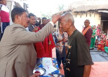 अर्नमा–२ ब्रहमपुरीमा वडा स्तरीय निर्वाचन बैठक तथा पार्टी प्रवेश कार्यक्रम भव्य